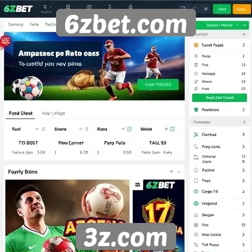 Promoções e bônus disponíveis no 6zbet.com